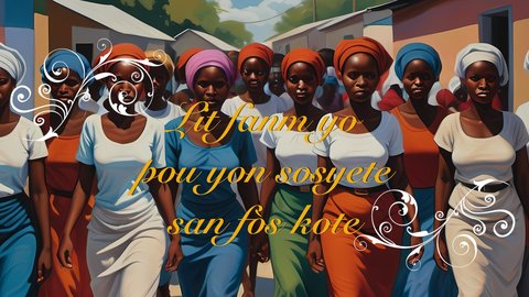 The women's struggle for an equitable society